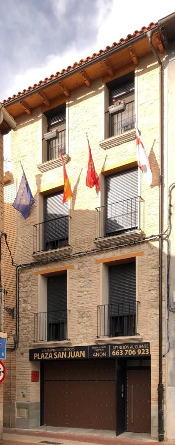 Apartamentos Turisticos Plaza San Juan 2 Tudela Exteriör bild